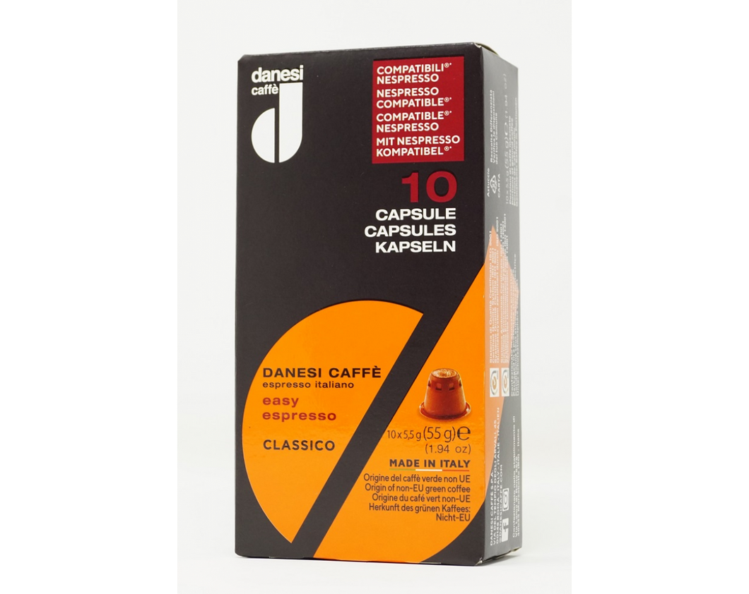 Espresso capsules Danesi Classico